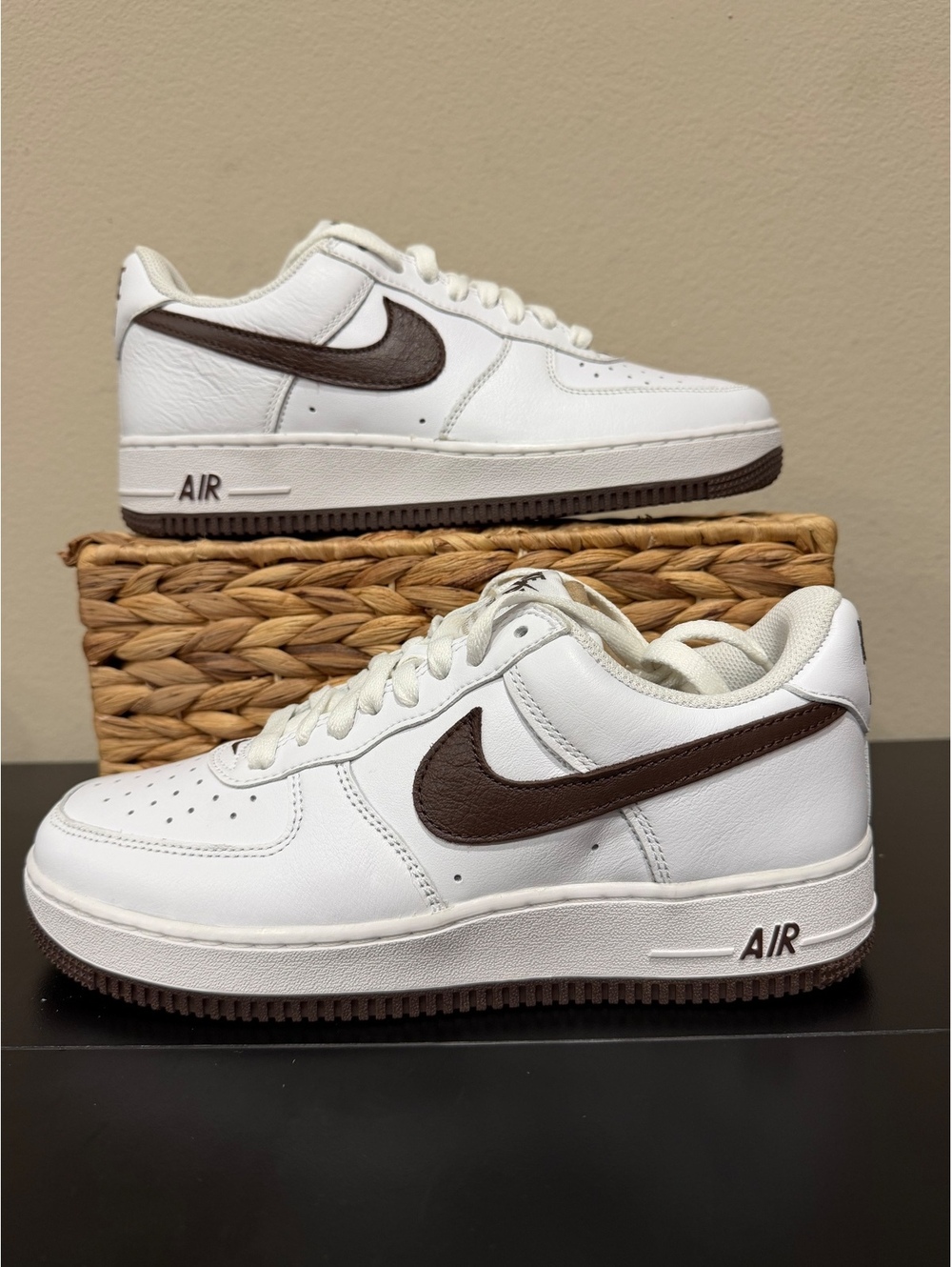 Size 8 - Nike Air Force 1 Low “Color of the Month - White Chocolate”